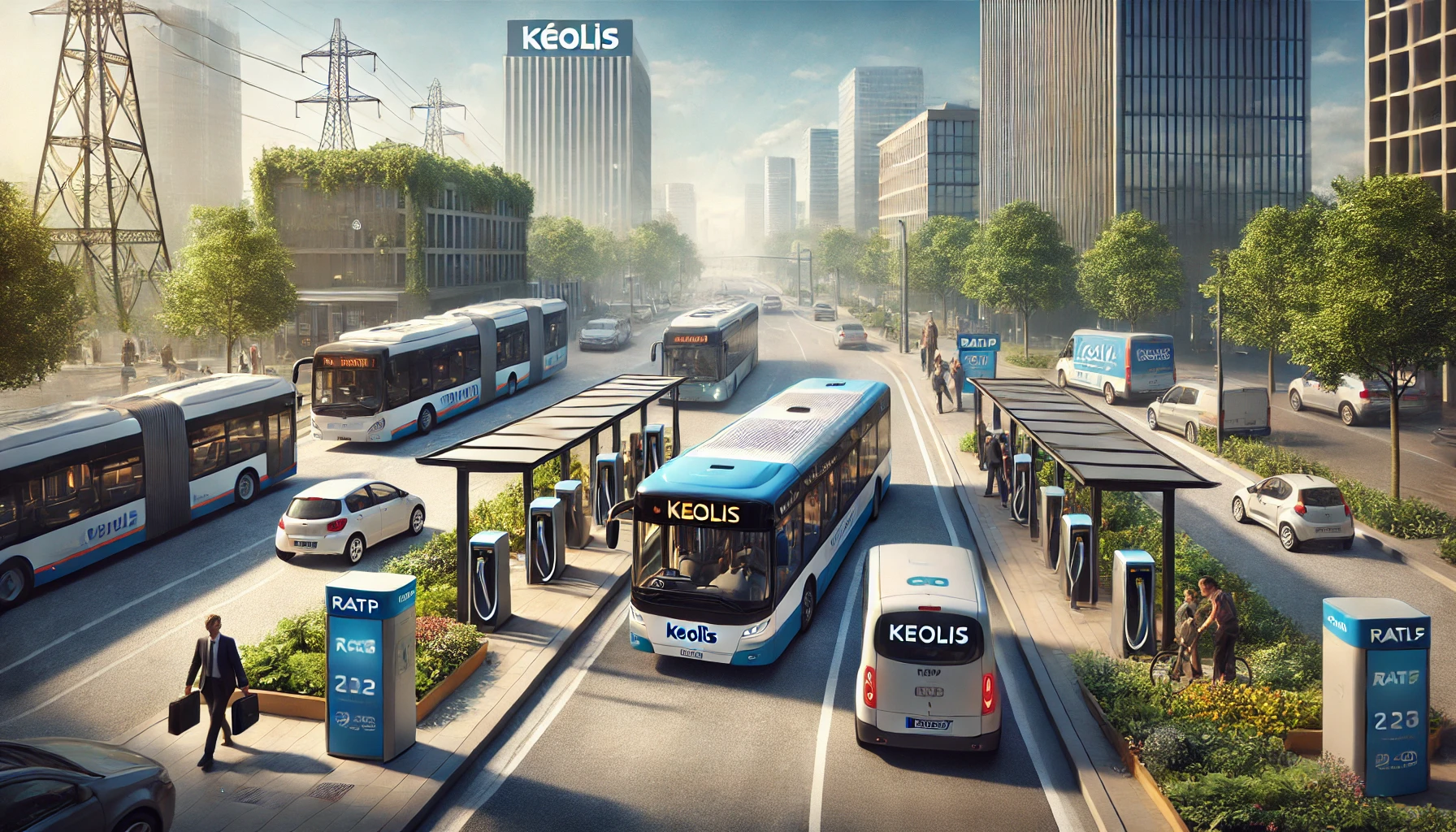 Keolis remporte 42 lignes de bus en Île-de-France